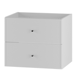 MARCO-02 Szafka Pod Umywalkę 2S 60 cm Biały Mat