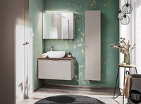 Zestaw mebli łazienkowych Santa Fe Taupe II Szary