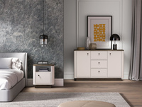 Szafka Nocna 1D VILAVIO 07 Dąb Windmill Dark Cashmere