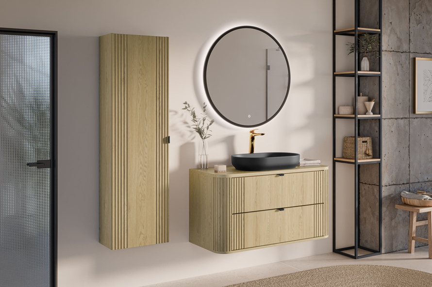 Szafka Pod Umywalkę 2S 100 cm Ovalia Cremona