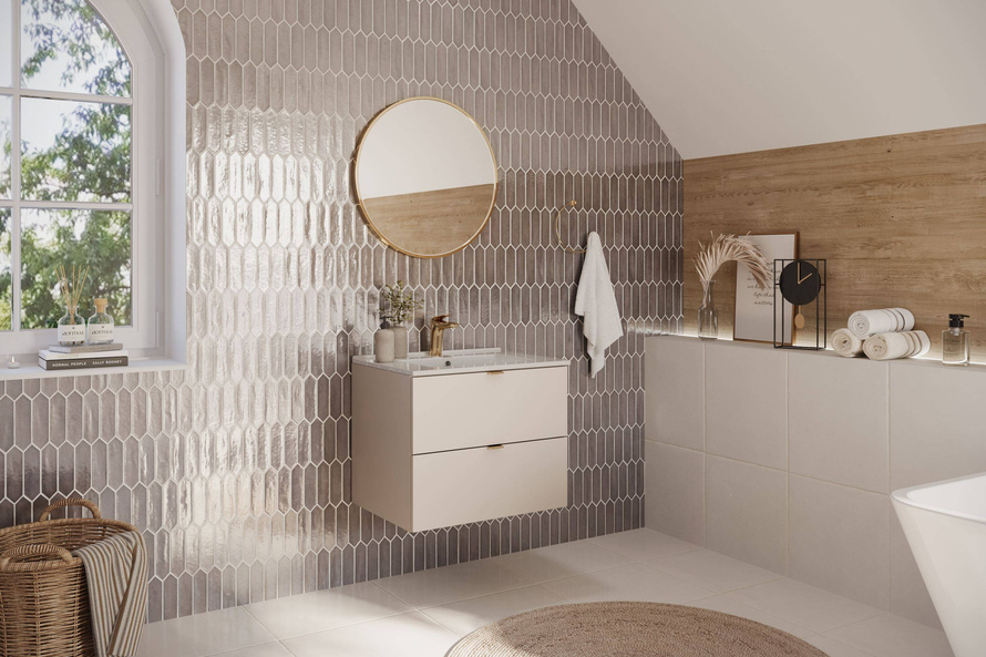 Szafka Pod Umywalkę 2S 60 cm Dalia Cashmere