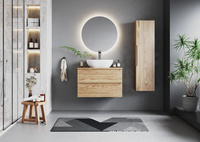 ETNA-01 Szafka Pod Umywalkę 2S 80 cm Dąb Olejowany