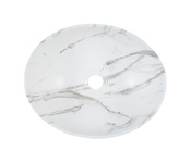 Zestaw Mebli Łazienkowych 60 cm z Umywalką Nablatową Bali Cashmere