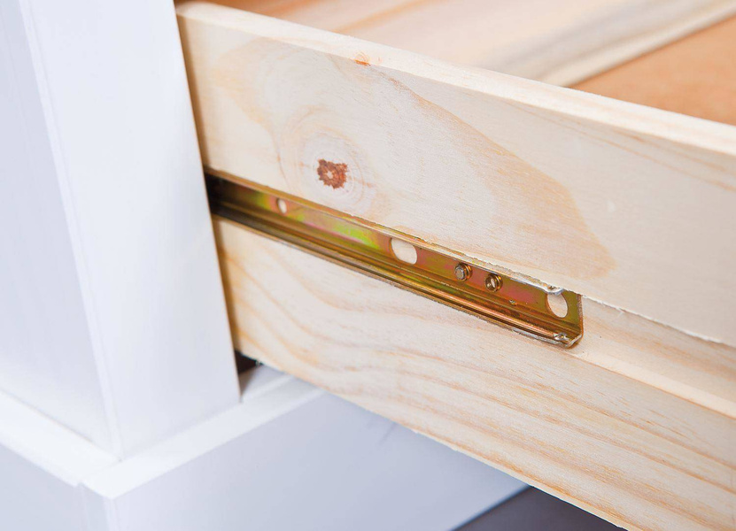 Komoda RTV PROVENCE 3 drewniana biała