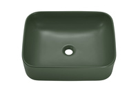 Umywalka Nablatowa Ceramiczna UN-KAMA-MFG-50 Zielony Mat
