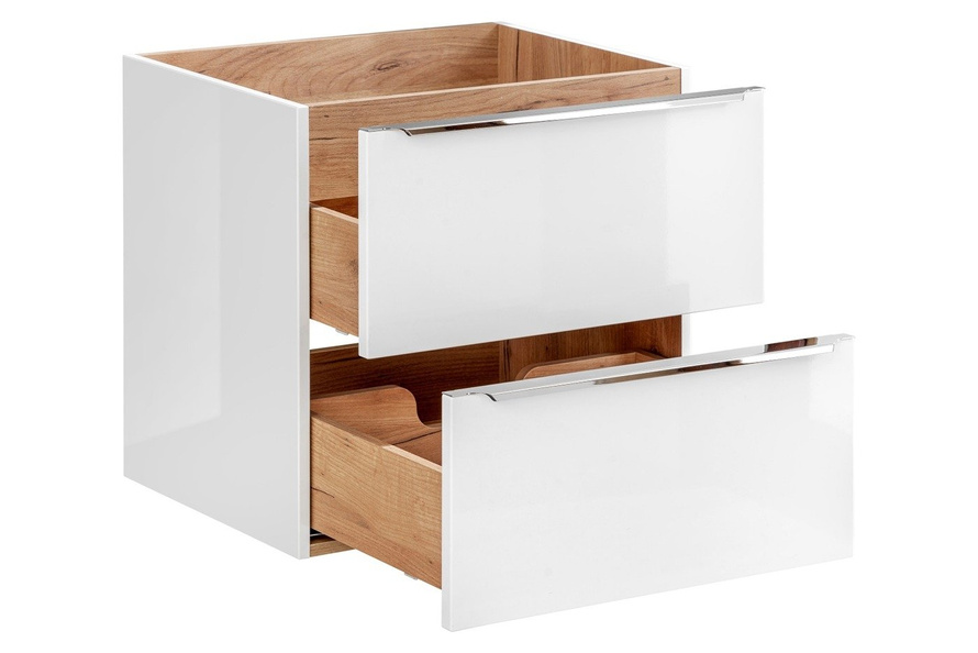 Szafka pod umywalkę 60 cm Capri biały 820