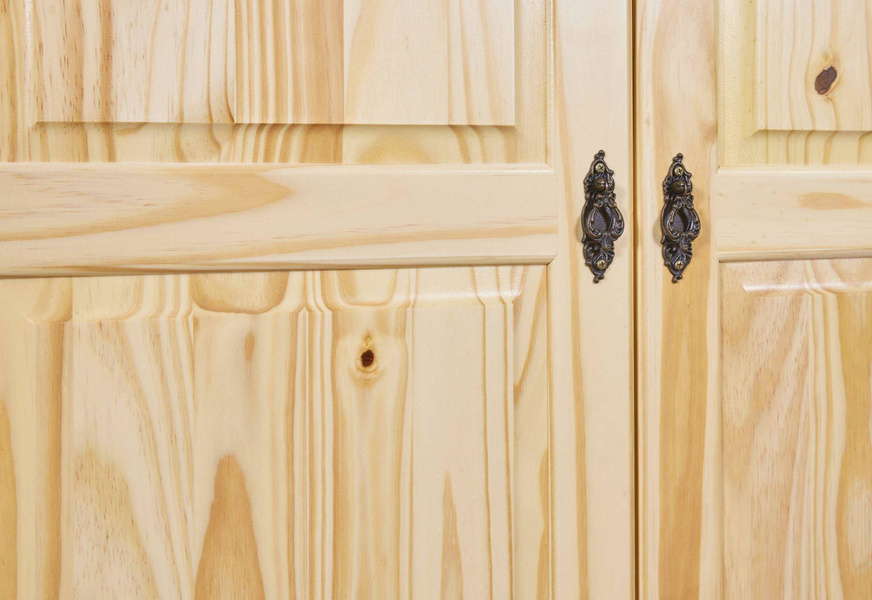 Szafa 2D GENF drewniana klasyczna sosnowa