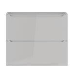 ETNA-02 Szafka pod Umywalkę 2S 60 cm Biały Mat Biały Połysk