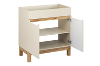 Zestaw Szafka Pod Umywalkę z Blatem 80 cm Bali Cashmere