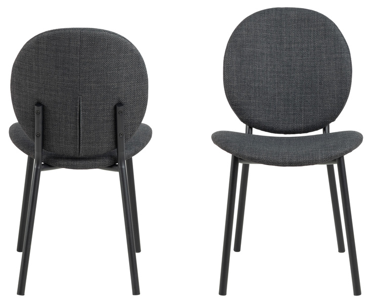 Actona Krzesło Do Jadalni Cliff Antracyt