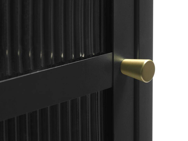 Witryna Bronco H160 cm czarna