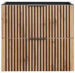 Szafka pod umywalkę 60 cm 2S Xilo Black Wotan 