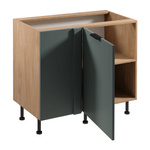 Szafka Kuchenna Dolna Narożnik Prosty Sorento D100N P/L Puccini Green