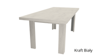 Duży Stół Rozkładany Do Jadalni Kraft Biały
