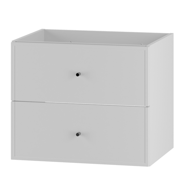 MARCO-02 Szafka Pod Umywalkę 2S 60 cm Biały Mat