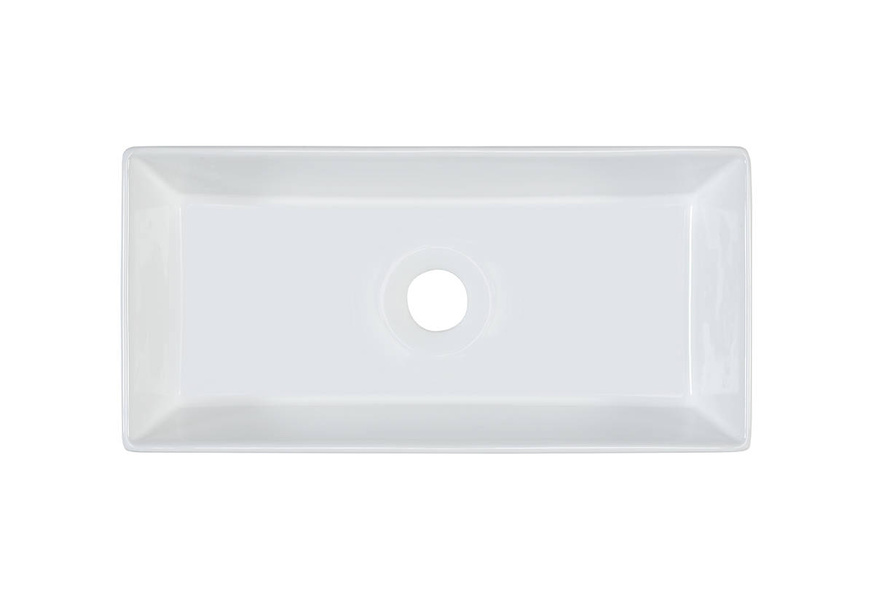 Umywalka Nablatowa Ceramiczna GAJA45-SW Biały Połysk