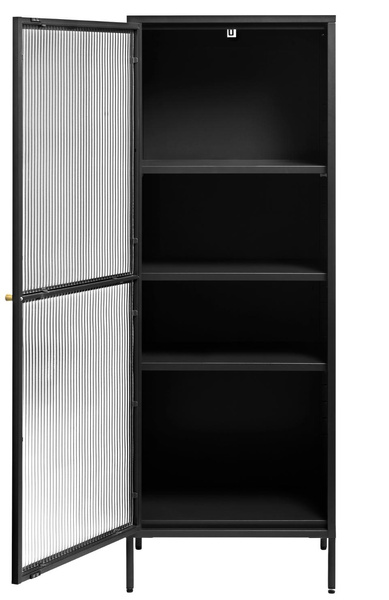 Witryna Bronco H160 cm czarna