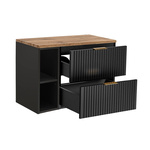 Zestaw 80 cm ADEL BLACK z blatem