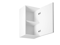 Szafka Kuchenna Górna 1-drzwiowa G45 P/L Linea Grey Szary Mat