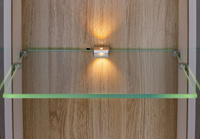 Oświetlenie LED Dojo 3D 1 Pkt Białe Ciepłe (Na Półkę Szklaną 6-8 mm)