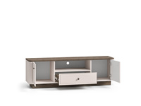 Komoda RTV 2D1S VILAVIO 05 Dąb Windmill Dark Cashmere