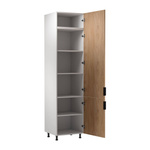 Szafka Kuchenna Dolna 2S Sorento D60RWN P/L Biały Mat Puccini