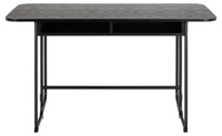 Actona Stół Jadalniany Prostokątny Darlington Czarny mat