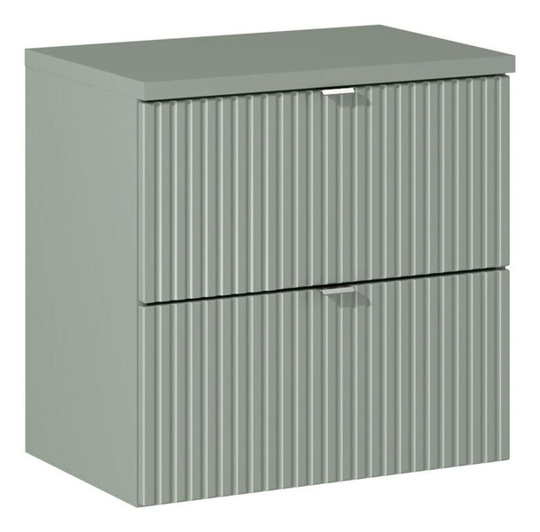 Szafka Pod Umywalkę z Blatem 60 cm Line Reed Green