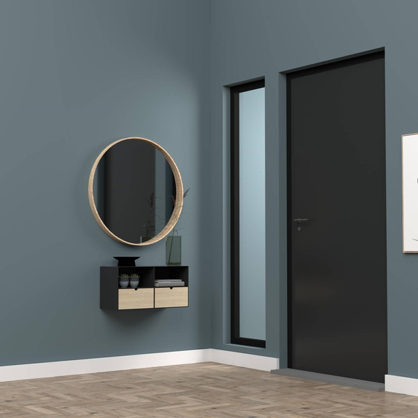 Joliet czarna szafka nocna