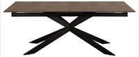 Actona Stół Rozkładany Irwine Brązowy 200-240