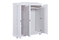 Szafa BASTIAN drewniana biała