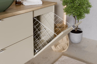 Dalia Cashmere Szafka pod Blat 40 cm 1 Drzwi z Koszem na Pranie