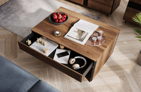 BORGA BG-08 - Stolik 1S Dąb Catania/Czarny