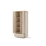 STORY SO-12 - Szafa 2D1S Beż Piaskowy Dąb Vincenza Bielona