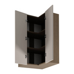 Szafka Kuchenna Górna 2D Narożna Sorento G60N2 Baltic Storm Beżowy Mat