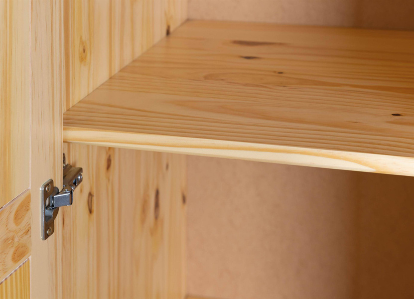 Szafa 2D LEON drewniana sosnowa