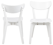 Actona Krzesło Roxby Kauczuk Białe