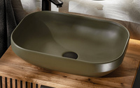 Umywalka Nablatowa Ceramiczna UN-NELI-MFG Zielony Mat