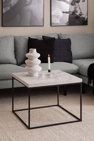 Actona Stolik Kawowy Kwadratowy Barossa Biały