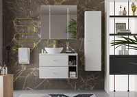 RAY-03 - Słupek Wysoki 1-drzwiowy Biały Mat