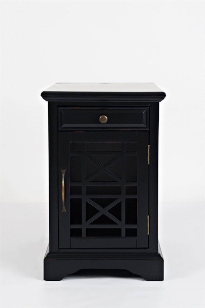 AV275-22  Szafka 1D/1S Avola Antique Black