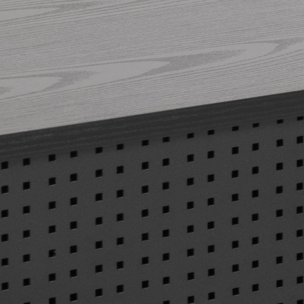 Angus czarna komoda RTV