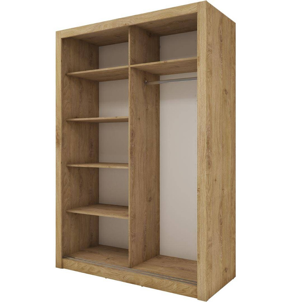 IDEA ID-17 - Szafa Przesuwna 2-drzwiowa Dąb Shetland