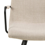 Actona Krzesło Z Podłokietnikiem Selina Beżowe Czarne