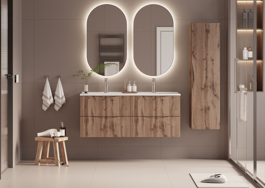 CLEO-03 - Słupek Wysoki 1-drzwiowy Dąb Wotan