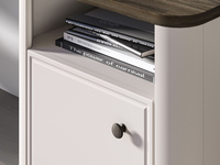 Szafka Nocna 1D VILAVIO 07 Dąb Windmill Dark Cashmere