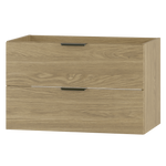 PILE-01 Szafka Pod Umywalkę 2S 80 cm Dąb Olejowany