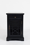 AV275-22  Szafka 1D/1S Avola Antique Black