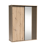 CALI-14 - Szafa 2D z Lustrem Drzwi Przesuwne Artisan
