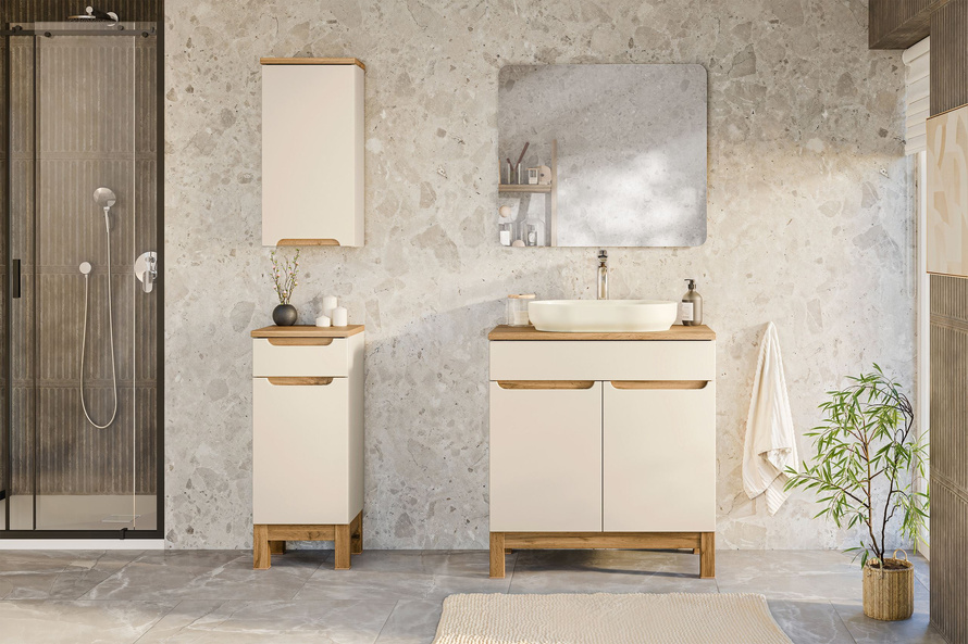 Szafka Pod Umywalkę 80 cm 2D Bali Cashmere